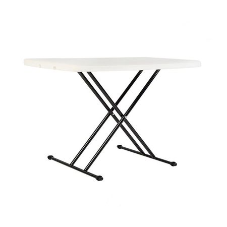 Mesa plegable altura ajustable Blanca 77x50 Orange