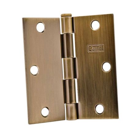 Bisagra cap 3x3 Br antiguo 3 unidades Cantol