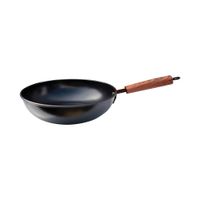 Sartén Wok de Hierro Record Modelo N°28 Color Negro con Antiadherente
