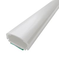 Canaleta Adhesiva Schneider Electric Modelo 22x10 C Venus en Color Blanco