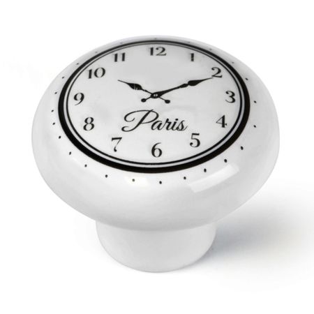 4 pomo porcelana D40 Reloj Rei