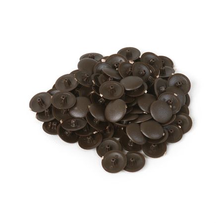 Tapa para tornillo a presión Wengue x 100 unidades Zender