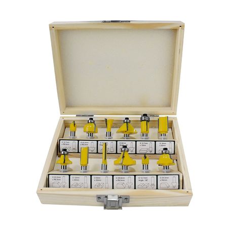 Cuchilla para fresadora en acero 12 piezas Kamasa