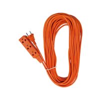 Extensión eléctrica 3 toma corriente 75ft Kamasa