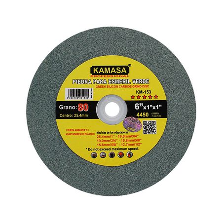 Piedra para esmeril 6x1x1 Kamasa