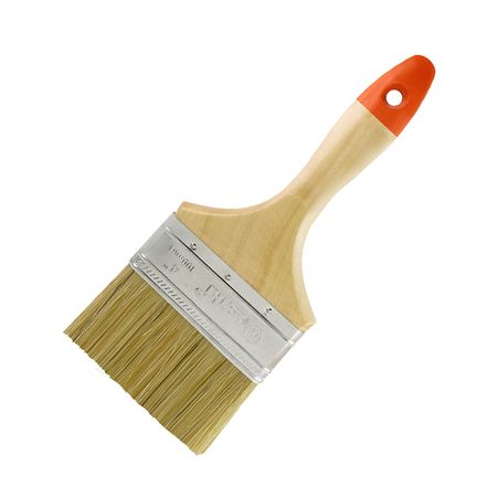 Brocha de cerda mango madera 4