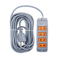 Extensión 4 salidas 3m Kamasa