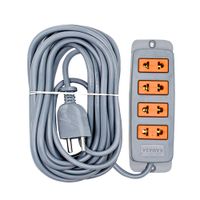 Extensión 4 salidas 5m Kamasa