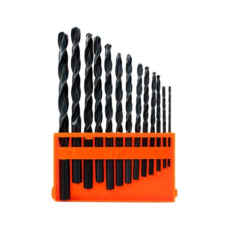 Broca para fierro en acero 13 piezas Kamasa