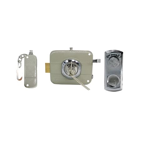 Chapa hierro A303 para puerta madera y metal Kamasa