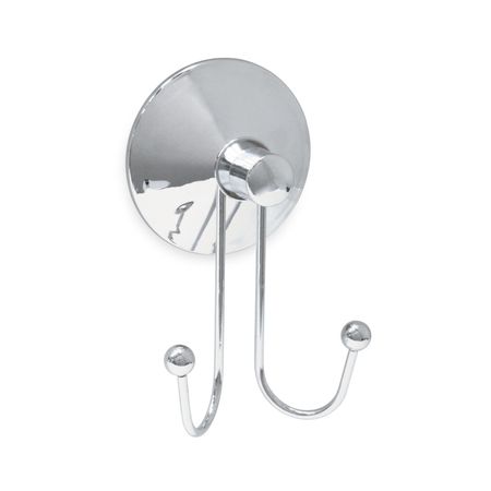 Perchero Doble Cromado con Chupón Orange