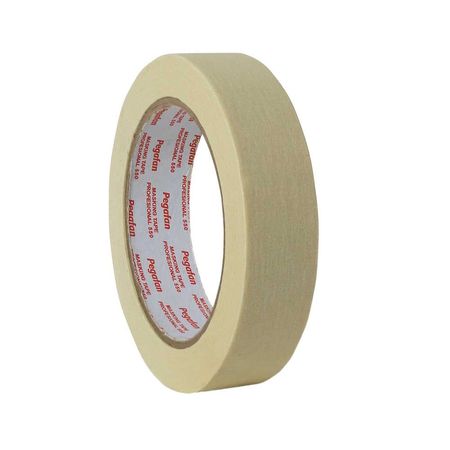 Cinta Masking Tape Profesional 550 Papel 24mm x 50m Pegafan Blanco