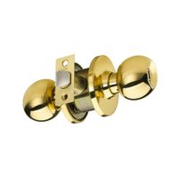 Chapa pomo para baño Bronce Pulido Cantol