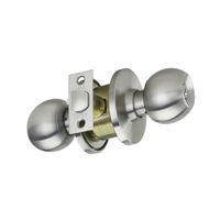 Chapa pomo de Dormitorio Acero Inoxidable AISI 304 Cantol