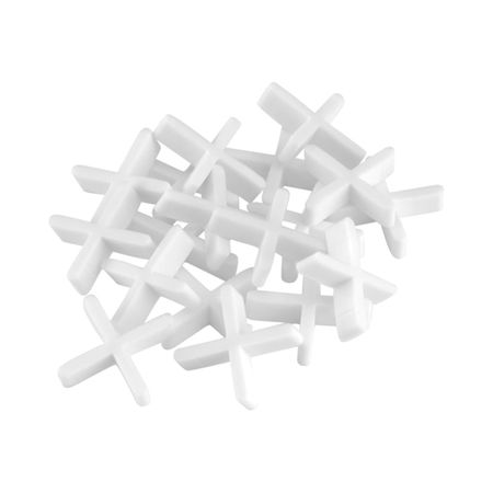 Cruceta de PVC Qep 4mm 150 Unid Blanco para Nivelación