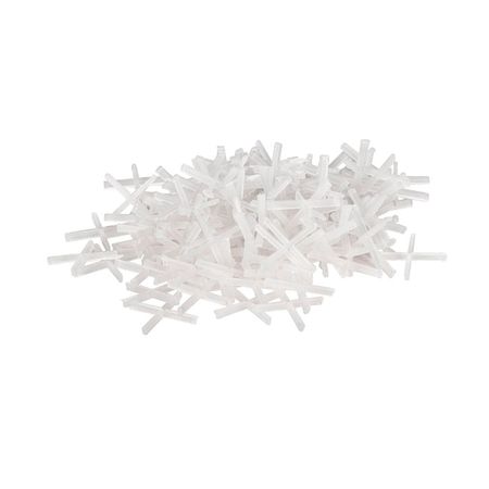 Cruceta de PVC Qep Modelo 2mm 500 Unid Blanco