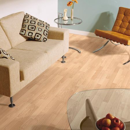 Piso laminado Odenwald Beech AC3 7mm 2.46m2 Eurohome