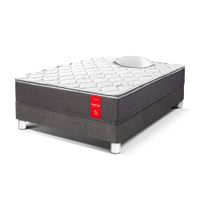 Cama Paraíso Super Star 1.5 Plazas Acero