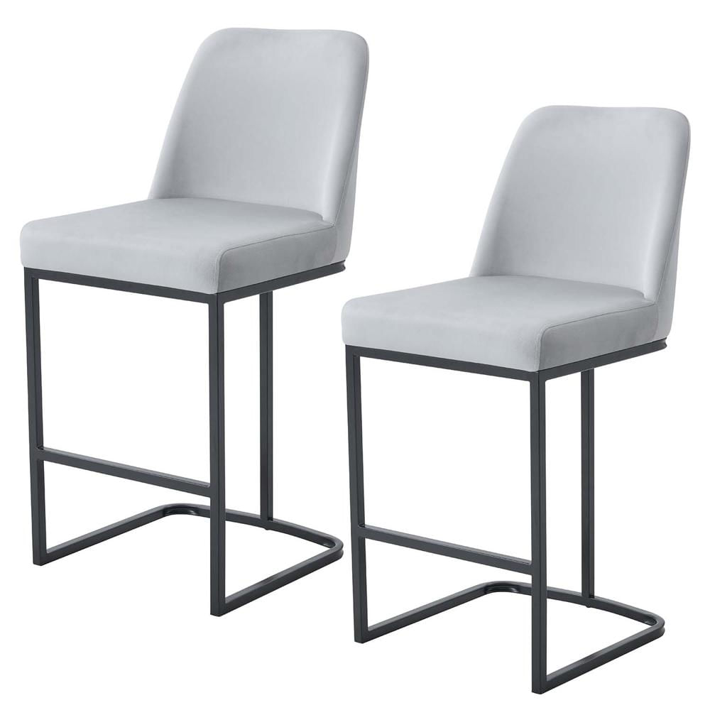 Set x 2 Bancos Bar Soho Gris