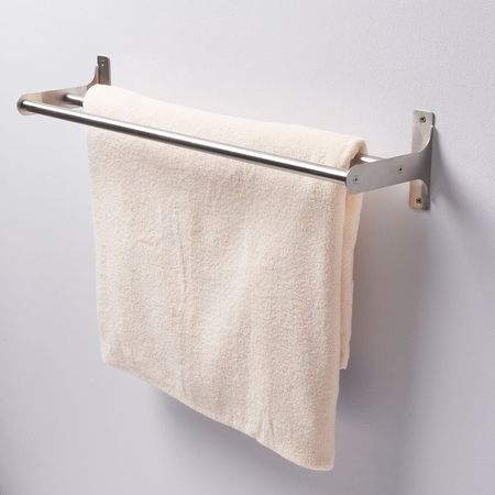 Toallero Doble Cromado Mate 60cm Loft Mia Sensea