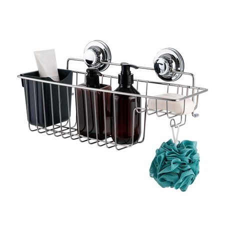 Cesto de Acero Inoxidable Sensea Remix 40cm Gris Brillante