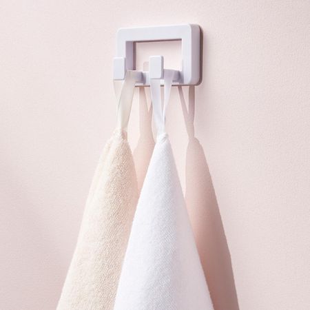 Perchero Doble Funky Sensea Blanco de Plástico Abs