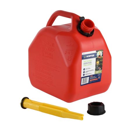 Galonera de Plástico 10 litros Scepter Corporation Rojo