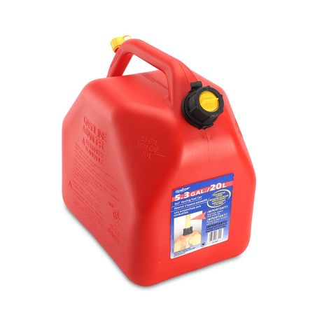 Galonera de Plástico 20 litros Scepter Corporation para Gasolina Rojo