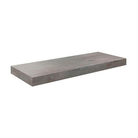 Repisa flotante 60x23.5 textura Cemento Spaceo