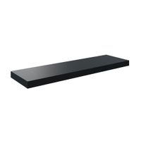 Repisa Flotante Spaceo Negro 80x23.5 cm