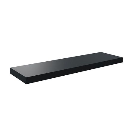 Repisa Flotante Spaceo Negro 80x23.5 cm