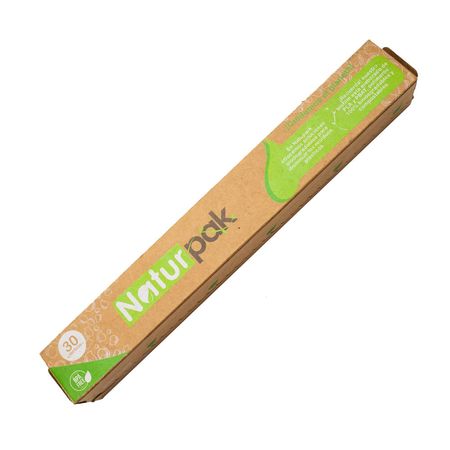 Film de alimentos compostable Natupark 30mt x 30cm