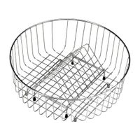 Cesta lavaplatos inox 340x145mm Teka