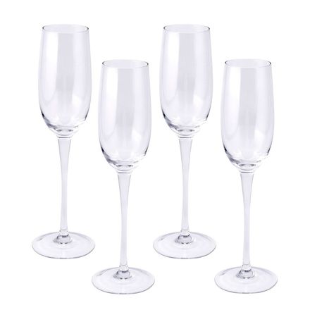 Set x 4 copas Aragon Champagne Orange