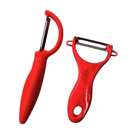 Set x 2 peladores de verduras y frutas Orange