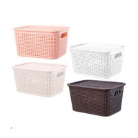 Canastilla Organizadora Tavarua 6.5L Texturizada Reyplast