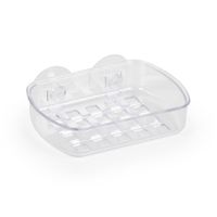 Jabonera de Plástico Transparente Interdesign con Chupón