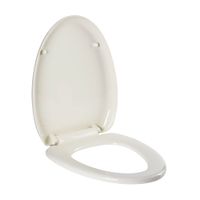 Asiento inodoro elongado plástico caída lenta Boné Vainsa