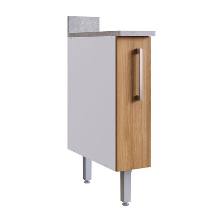 Módulo bajo de cocina 20cm Lunar Orange