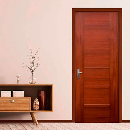 Puerta enchapada Sapelli Nat Opera 42x750x2070 Dimfer