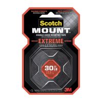Cinta de Doble Contacto Extrema 3M 25.4mm x 1.52m en Rojo