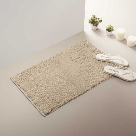 Piso de Baño Orange Chenille Beige
