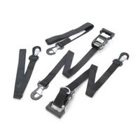 Faja Keeper Ratchet 8x11/4'' de Nylon Negro con Capacidad de 454 kg