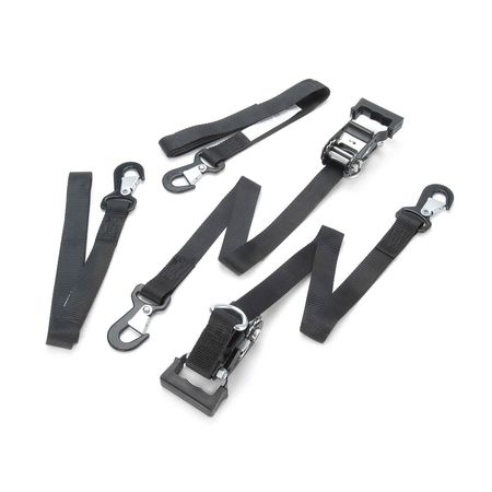 Faja Keeper Ratchet 8x11/4'' de Nylon Negro con Capacidad de 454 kg