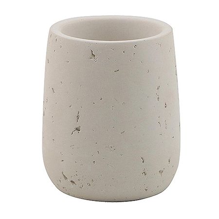 Vaso Cemento Orange Grecia Beige de 10x8.20x8.20 cm