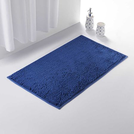 Piso de baño Chenille Az Orange