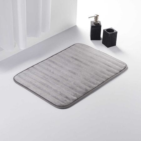 Piso de Baño Orange Comfy Gris 60x40cm