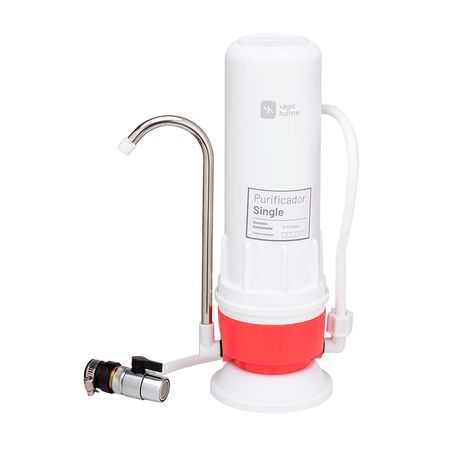 Purificador de agua Vigahome Single Carbón Block Desechable Blanco