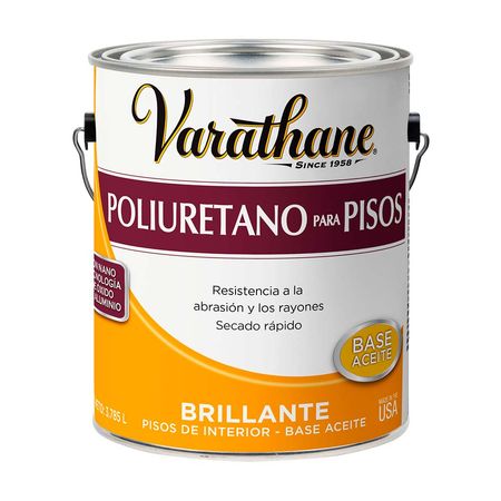 Barniz para pisos brillante 1 galón Varathane