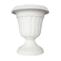 Maceta Tipo Copa Ferticorp Blanca de Plástico Irregular Juego de 2 Piezas